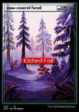 Snow-Covered Forest (V.2) SLDSV-329 Rare Englisch