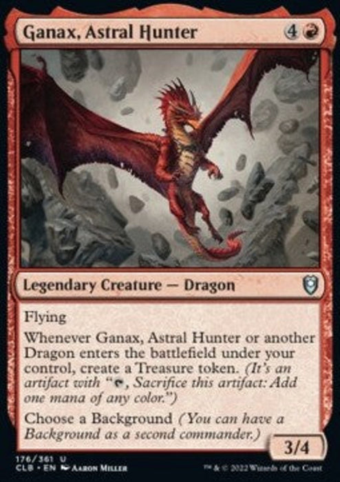 Ganax, Astral Hunter CLB-176 Uncommon Englisch