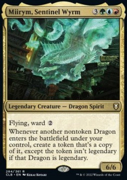 Miirym der Wächterwyrm CLB-284 Rare Deutsch