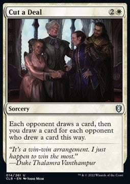 Cut a Deal CLB-14 Uncommon Englisch