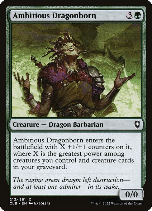 Magic: Ambitious Dragonborn