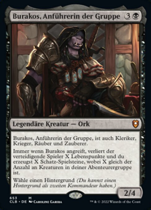 Magic: Burakos, Party Leader