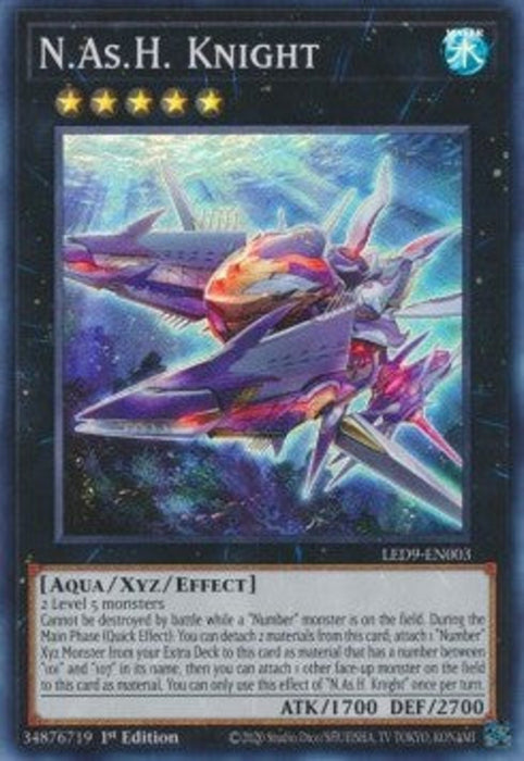 N.As.H. Knight LED9-EN003 Super Rare Englisch