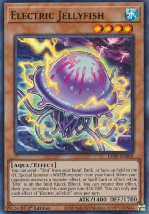 Electric Jellyfish LED9-EN019 Super Rare Englisch