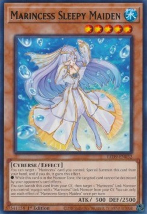 Marincess Sleepy Maiden LED9-EN032 Rare Englisch