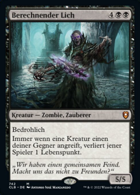 Magic: Calculating Lich