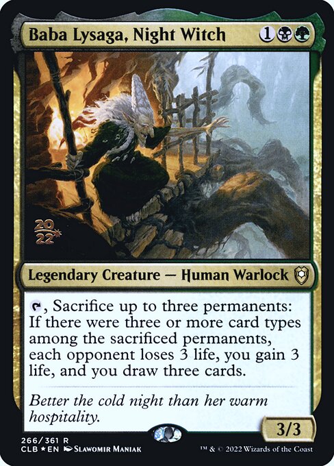 Magic: Baba Lysaga, Night Witch