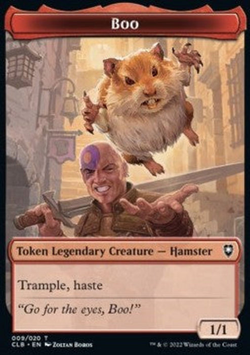 Boo Token (R 1/1) // Treasure Token XCLB-T 9/17 Token Deutsch