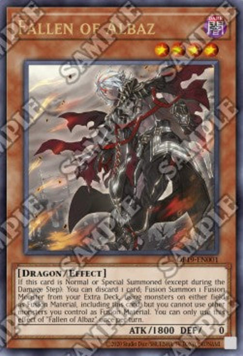 Fallen of Albaz OP19-EN001 Ultimate Rare Englisch