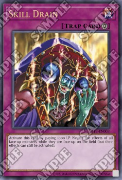 Skill Drain OP19-EN003 Ultimate Rare Amerikanisch