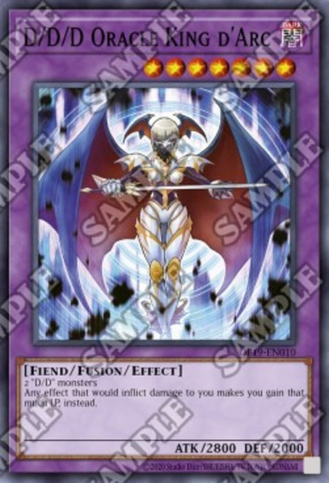 D/D/D Oracle King d'Arc OP19-EN010 Super Rare Englisch