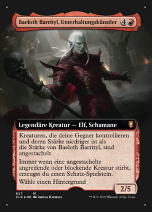 Magic Baeloth Barrityl, Unterhaltungskünstler (V.2) XCLB-627 Mythic ...