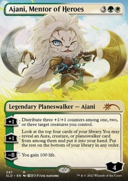 Ajani, Mentor of Heroes SLDFS-397 Mythic Englisch