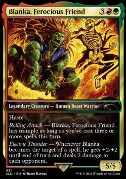 Blanka, Ferocious Friend SLDFS-431 Rare Englisch