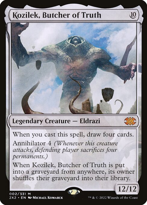 Kozilek, Butcher of Truth 2X2-2 Mythic Englisch