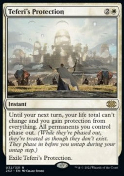 Teferi's Protection 2X2-32 Rare Englisch