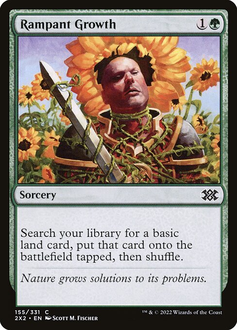 Rampant Growth 2X2-155 Common Englisch