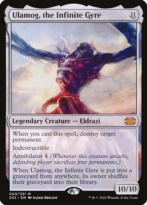 Ulamog, the Infinite Gyre 2X2-3 Mythic Englisch