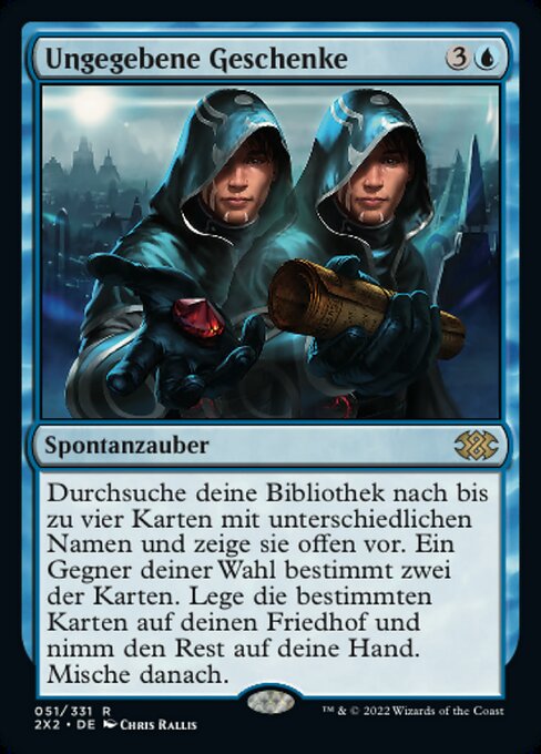 Ungegebene Geschenke 2X2-51 Rare Deutsch