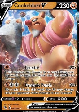 Conkeldurr V PGO-040 Ultra Rare Englisch