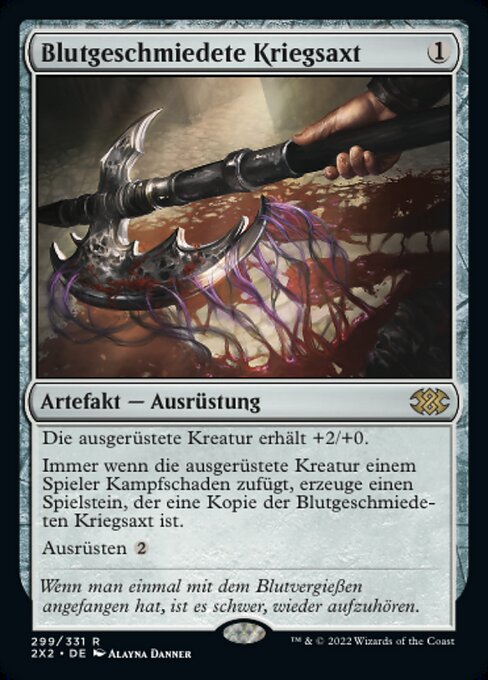 Magic: Bloodforged Battle-Axe