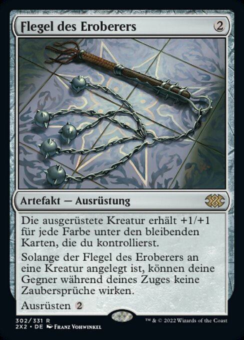 Flegel des Eroberers 2X2-302 Rare Deutsch