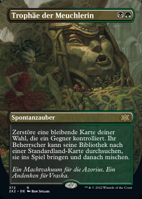 Trophäe der Meuchlerin X2X2-372 Rare Deutsch