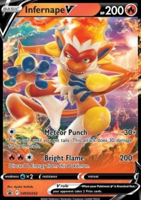 Infernape V SWSH-252 Promo Englisch