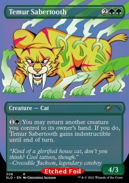 Temur Sabertooth (V.2) SLDSV-308 Rare Englisch