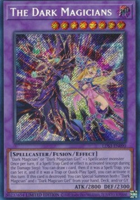 The Dark Magicians LDS3-EN090 Secret Rare Englisch
