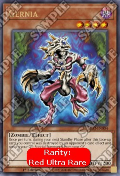 Gernia (V.2) LDS3-EN004 Ultra Rare Englisch
