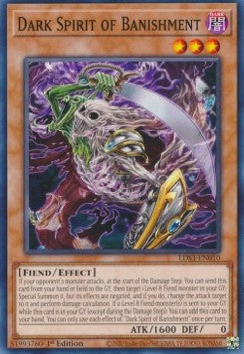 Dark Spirit of Banishment LDS3-EN010 Common Englisch