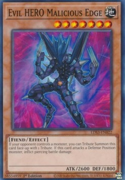Evil HERO Malicious Edge LDS3-EN022 Common Englisch