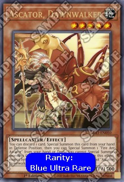 Ascator, Dawnwalker (V.3) LDS3-EN050 Ultra Rare Englisch