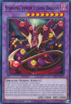 Starving Venom Fusion Dragon LDS3-EN073 Common Englisch
