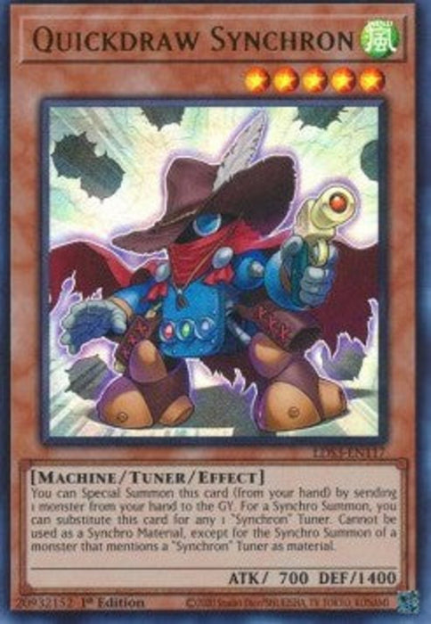 Quickdraw Synchron (V.1) LDS3-EN117 Ultra Rare Englisch