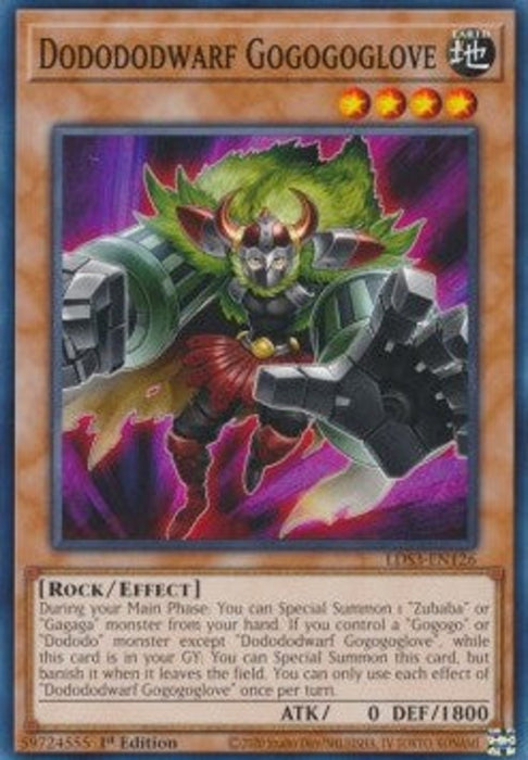 Dodododwarf Gogogoglove LDS3-EN126 Common Englisch
