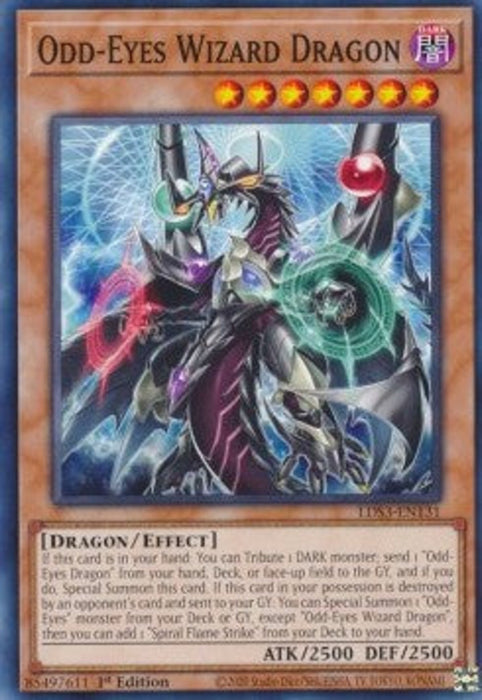 Odd-Eyes Wizard Dragon LDS3-EN131 Common Englisch