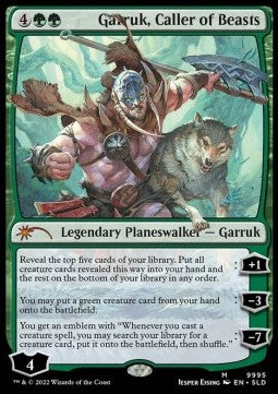 Garruk, Caller of Beasts SLDAS-9995 Mythic Englisch