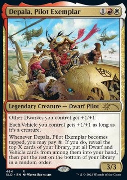 Depala, Pilot Exemplar SLDAS-464 Rare Englisch