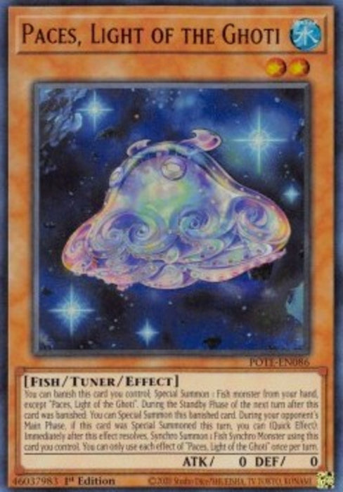 Paces, Light of the Ghoti POTE-EN086 Ultra Rare Englisch