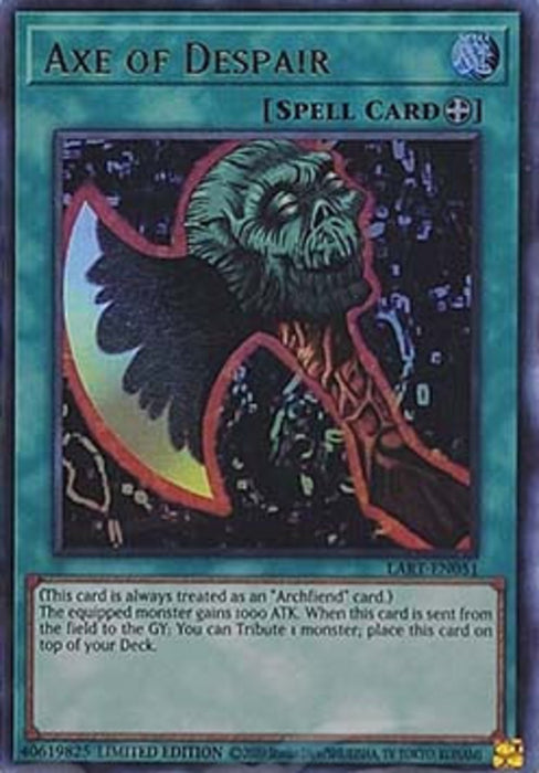 Axe of Despair LART-EN051 Ultra Rare Englisch