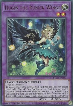 Hugin the Runick Wings TAMA-EN037 Ultra Rare Englisch