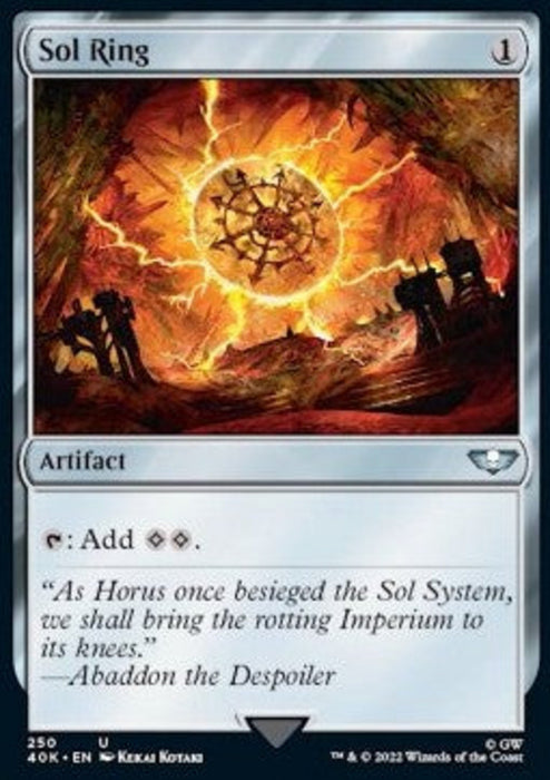Sonnenring 40K-250 Uncommon Deutsch