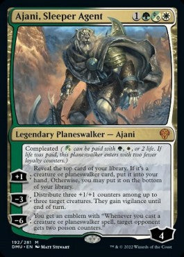Ajani der Schläfer-Agent DMU-192 Mythic Deutsch