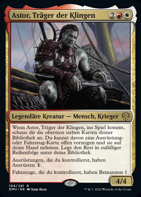Magic: Astor, Bearer of Blades