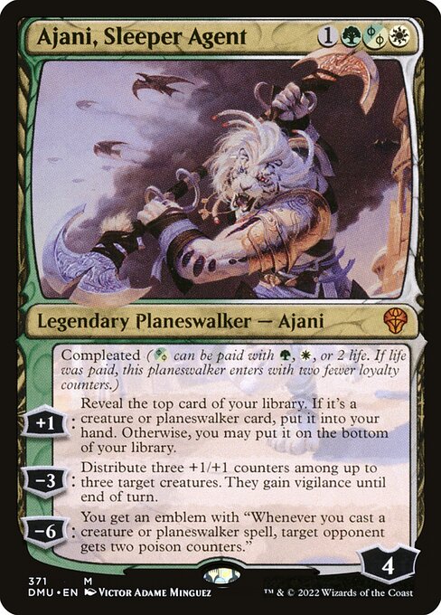 Ajani, Sleeper Agent (V.2) XDMU-371 Mythic Englisch