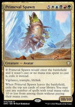 Primeval Spawn DMC-13 Rare Englisch