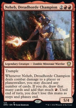 Neheb, Schreckenshorde-Champion DMC-125 Rare Deutsch