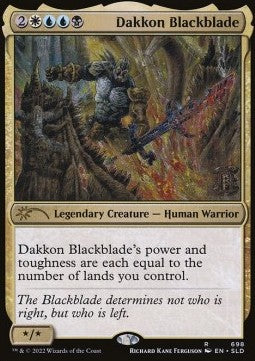 Dakkon Blackblade SLDAS-698 Rare Englisch